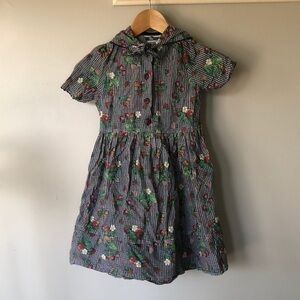 Vintage | Sun Valley girls’ cotton strawberry dress